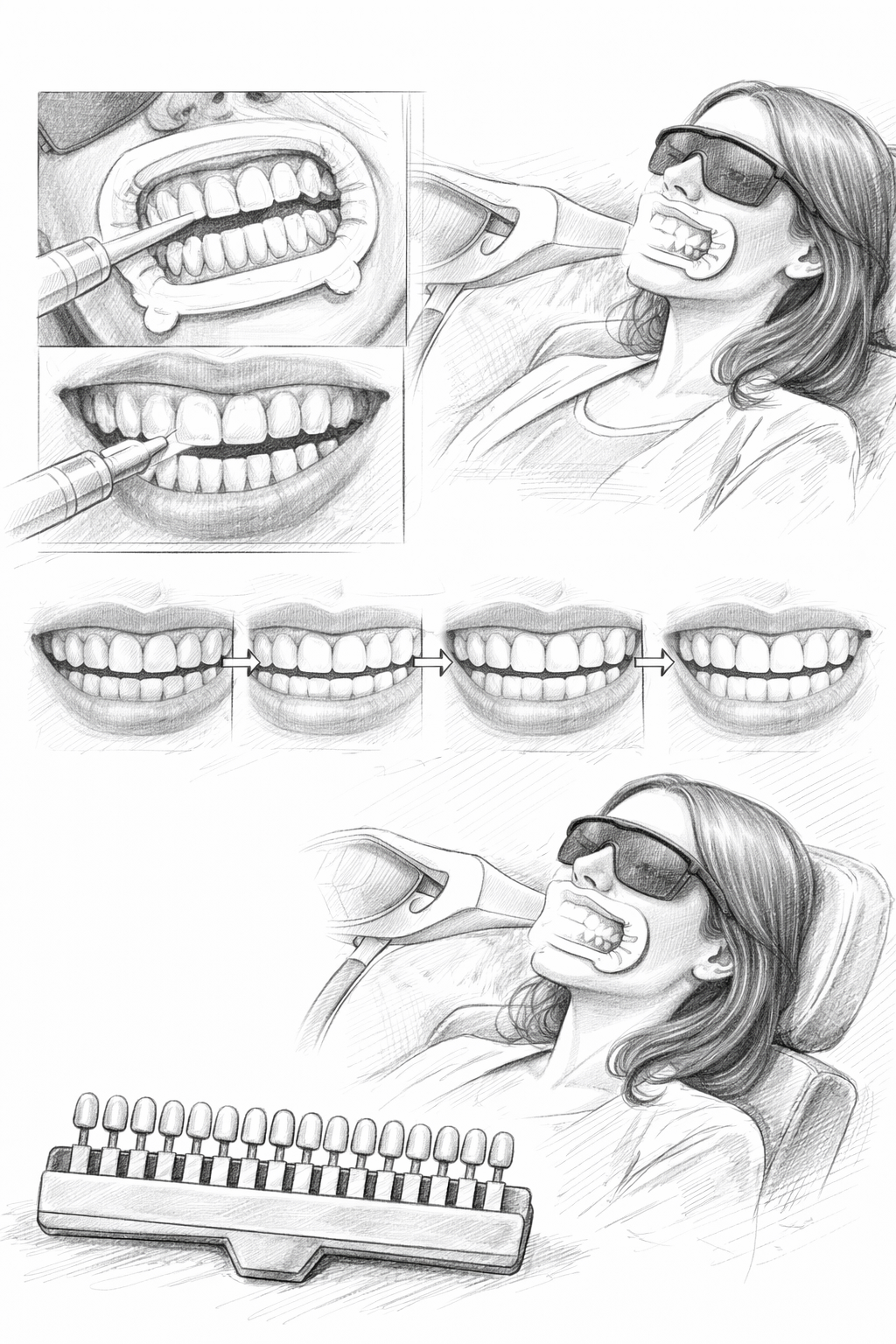 Ablauf Bleaching-Behandlung Kontrollierte Zahnaufhellung Zahnarzt Berlin Lichtenberg | Zahnarztpraxis Dr. Anne Kehler in Lichtenberg Bild Ablauf Bleaching-Behandlung Kontrollierte Zahnaufhellung Zahnarzt Berlin Lichtenberg