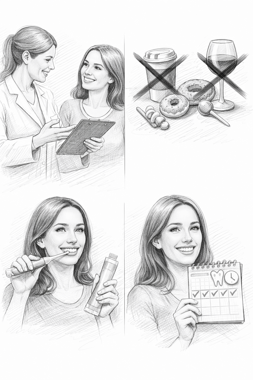 Ablauf Bleaching-Behandlung Nachbehandlung und Pflegehinweise Zahnarzt Berlin Lichtenberg | Zahnarztpraxis Dr. Anne Kehler in Lichtenberg Bild Ablauf Bleaching-Behandlung Nachbehandlung und Pflegehinweise Zahnarzt Berlin Lichtenberg