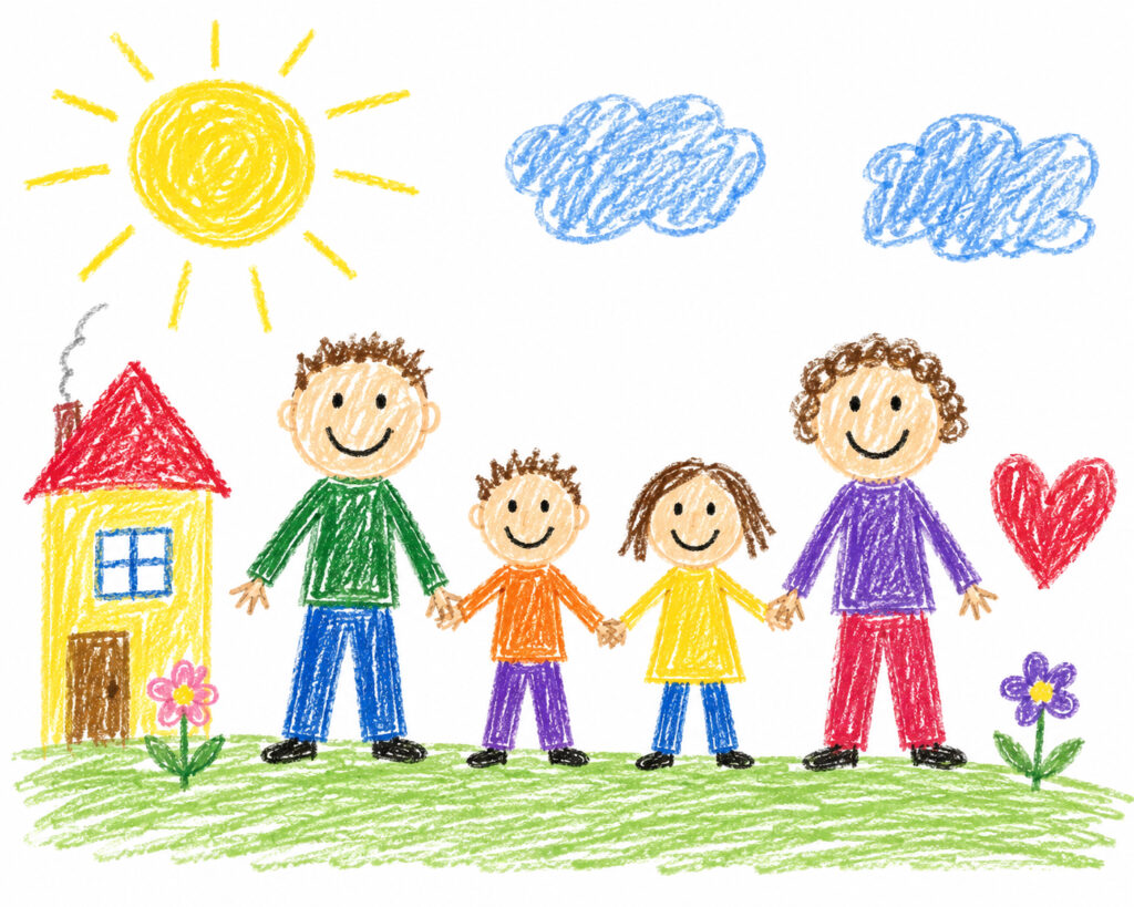 kinderzeichnung Familie Zahnarzt Berlin | Zahnarztpraxis Dr. Anne Kehler in Lichtenberg Kinderzeichnung Familie Zahnarzt Berlin Lichtenberg